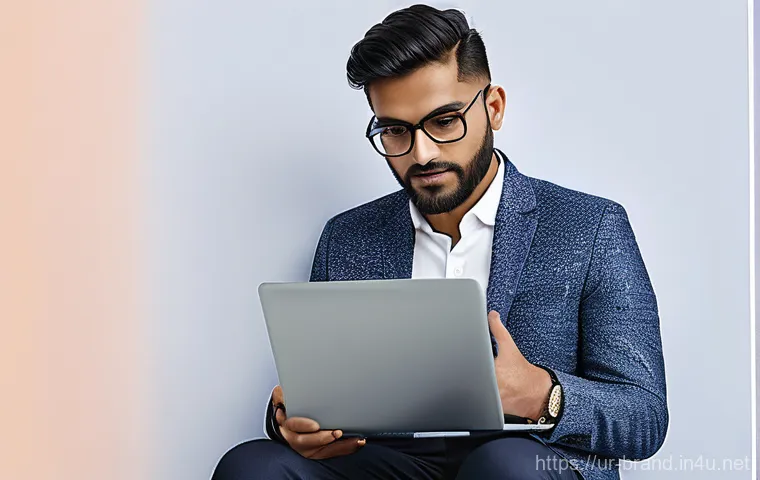 브랜드 커뮤니케이션 전문가로서의 목표 설정 - **Prompt:** A dynamic digital collage showcasing multiple screens (a smartphone, a tablet, and a lap...